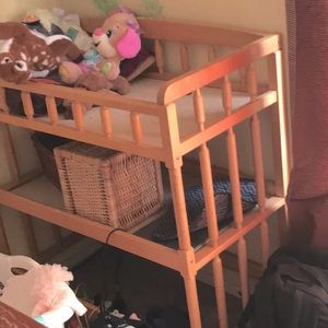 Baby changing table